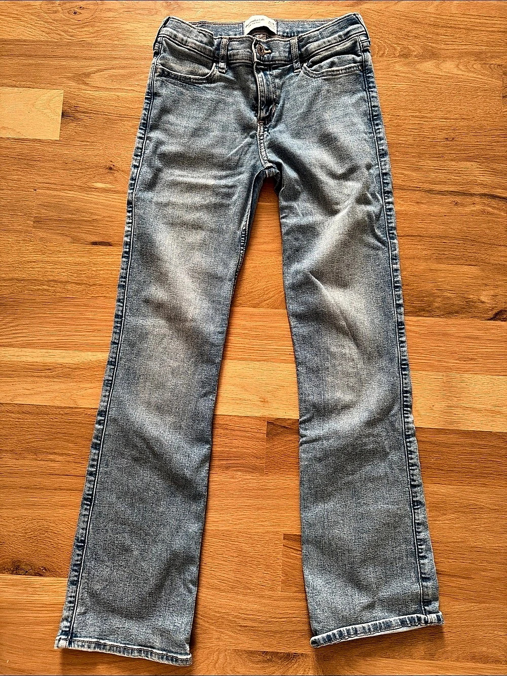 Abercrombie Kids Low Rise Boot Jeans Girls 15/16 Blue